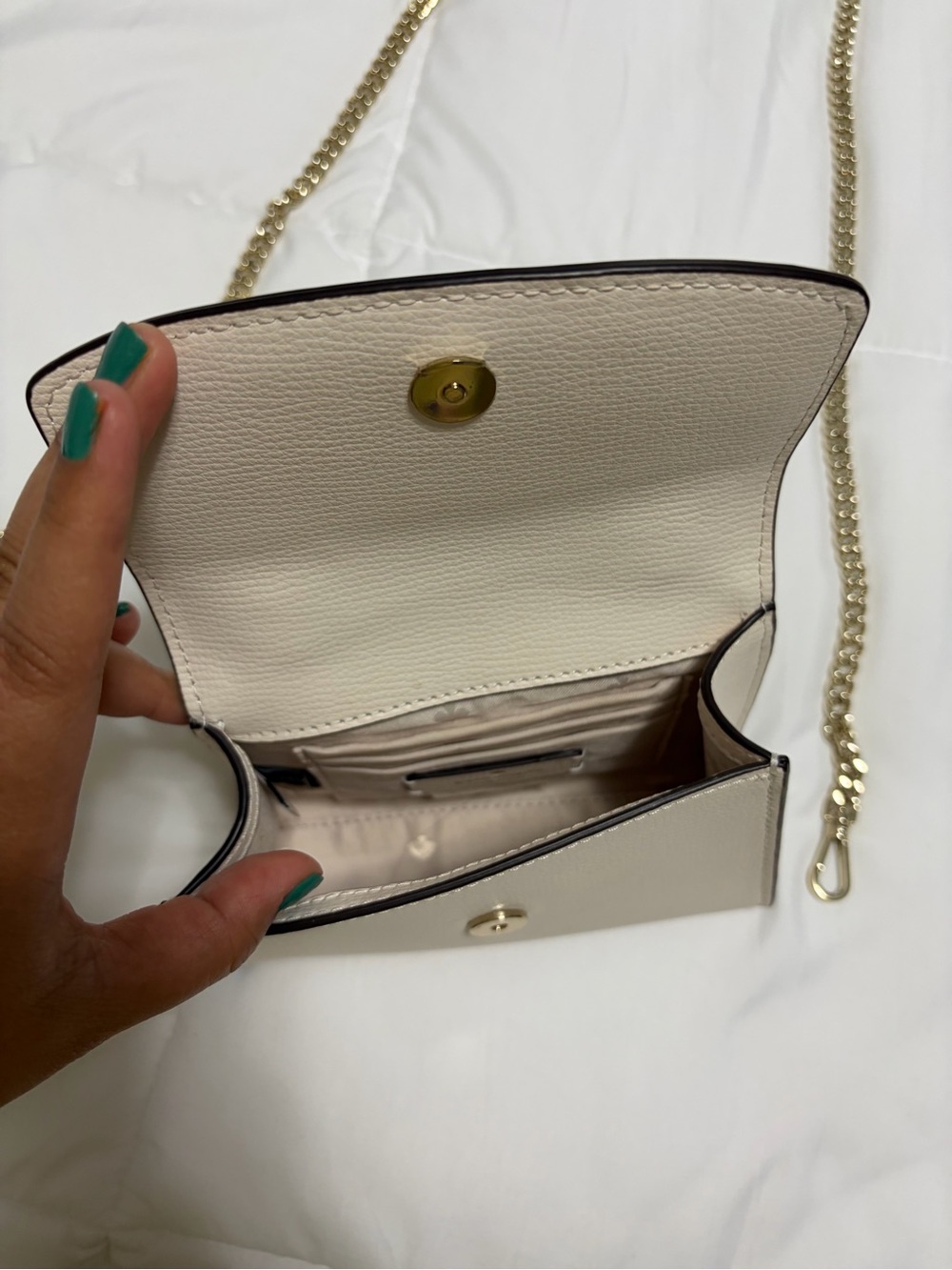 Limited edition kate spade cream mini top-handle bag with multicolor studs - Picture 6 of 6